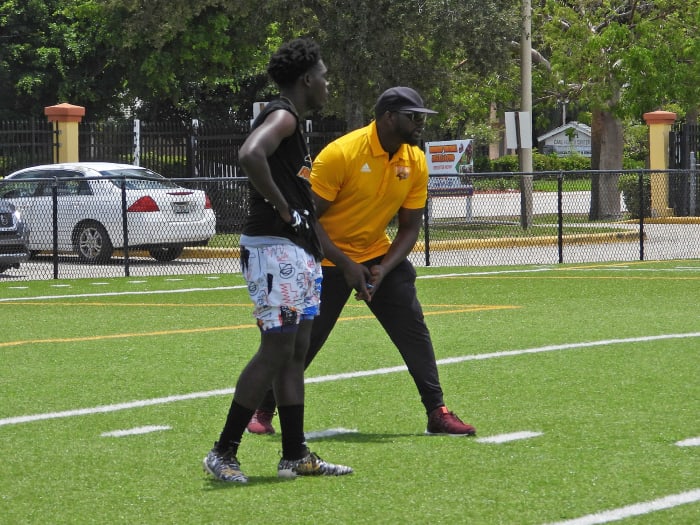 Fort Lauderdale football workout